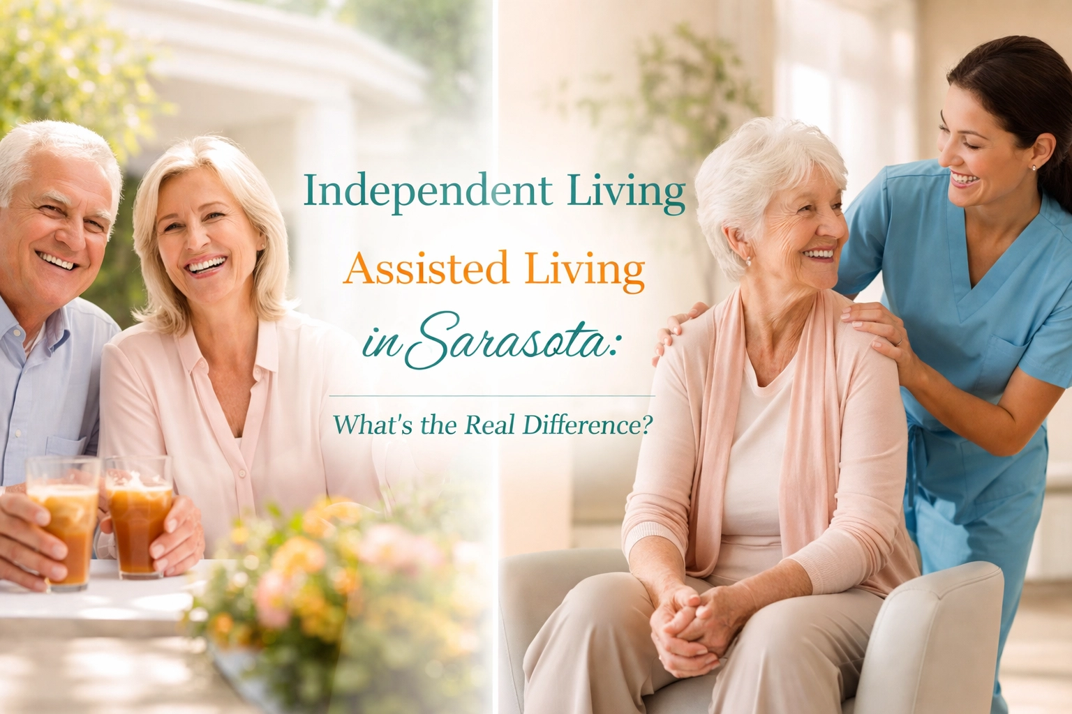 Independent Living vs. Assisted Living in Sarasota: What's the Real Difference?
