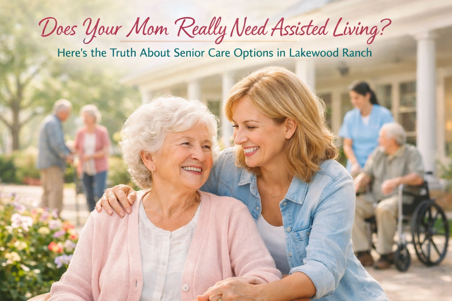 Does Your Mom Really Need Assisted Living? Here’s the Truth About Senior Care Options in Lakewood Ranch
