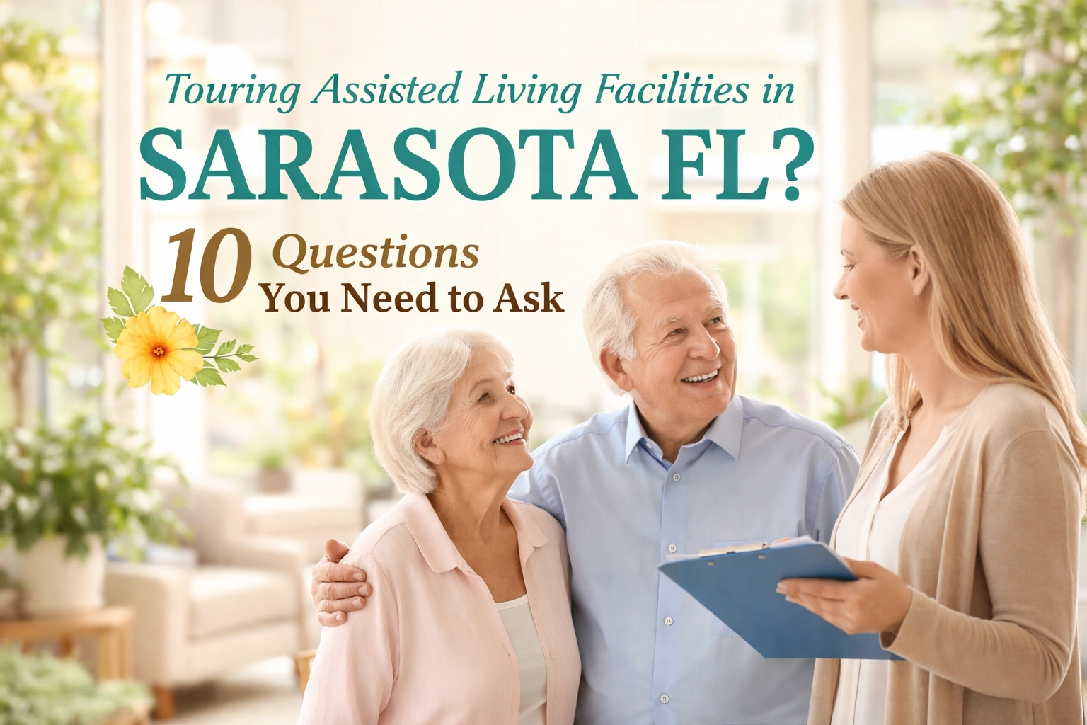 Touring Assisted Living Facilities in Sarasota FL? 10 Questions You Need to Ask