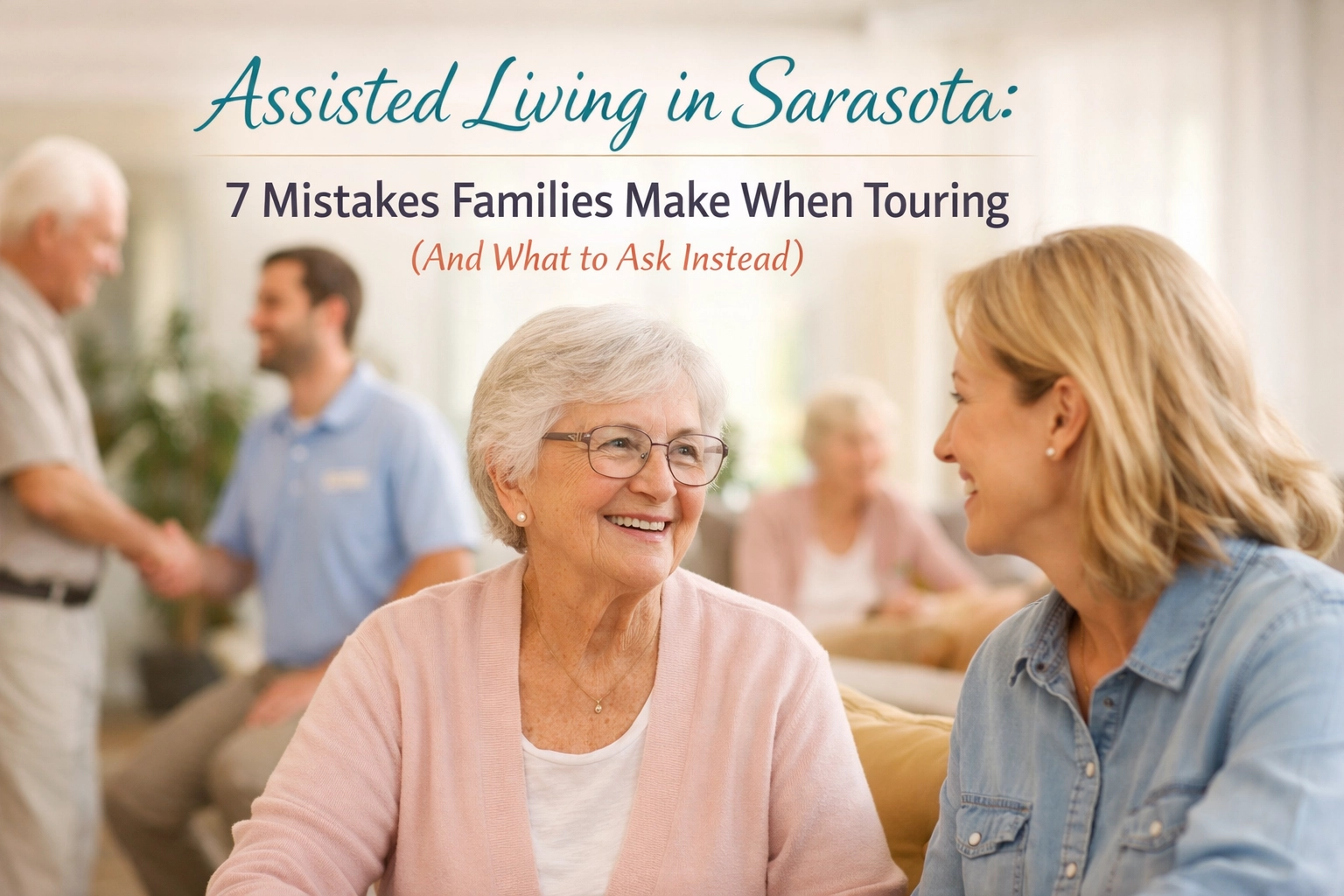 Assisted Living in Sarasota: 7 Mistakes Families Make When Touring (And What to Ask Instead)