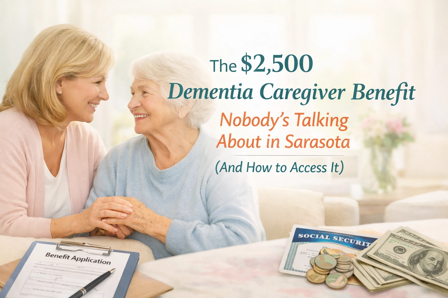The $2,500 Dementia Caregiver Benefit Nobody’s Talking About in Sarasota (And How to Access It)