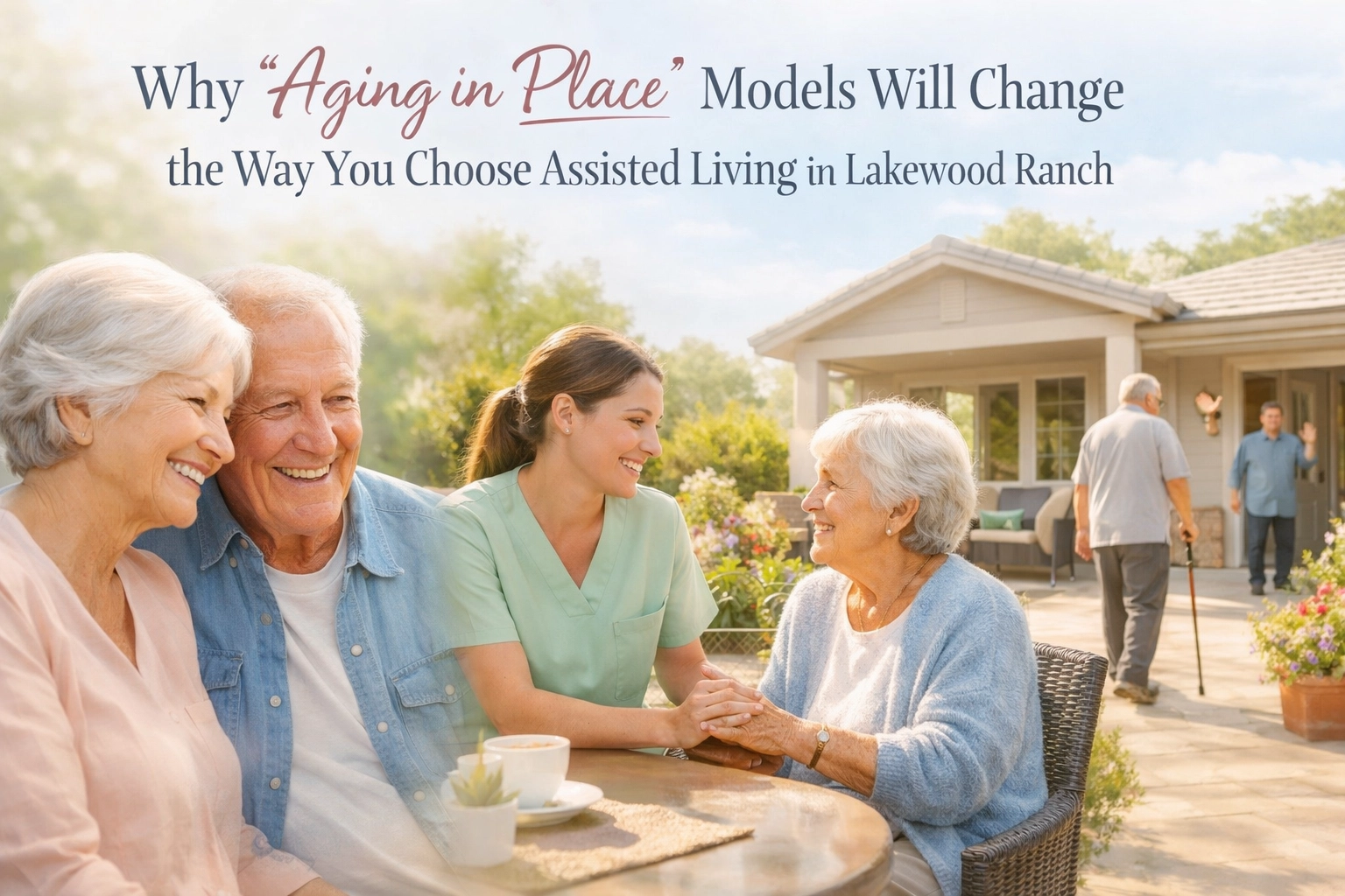 Why “Aging in Place” Models Will Change the Way You Choose Assisted Living in Lakewood Ranch