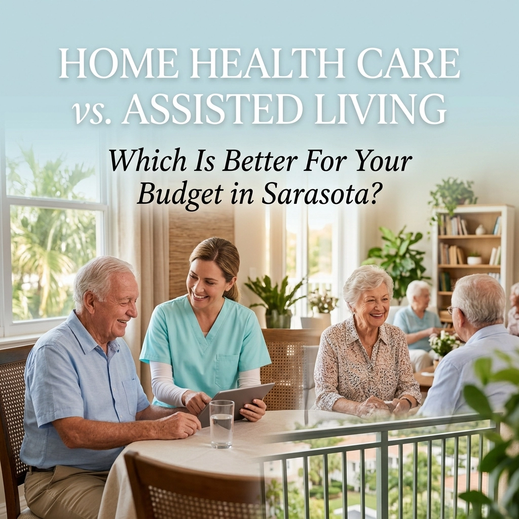 Home Health Care Vs. Assisted Living: Which Is Better For Your Budget in Sarasota?